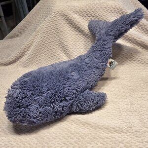 Nice Jellycat London Retired Wally Whale Plush Medium 18" Inches